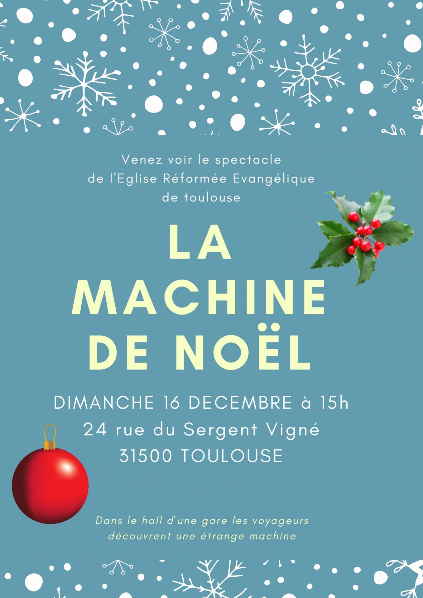 Affiche fete de noel eret 2018