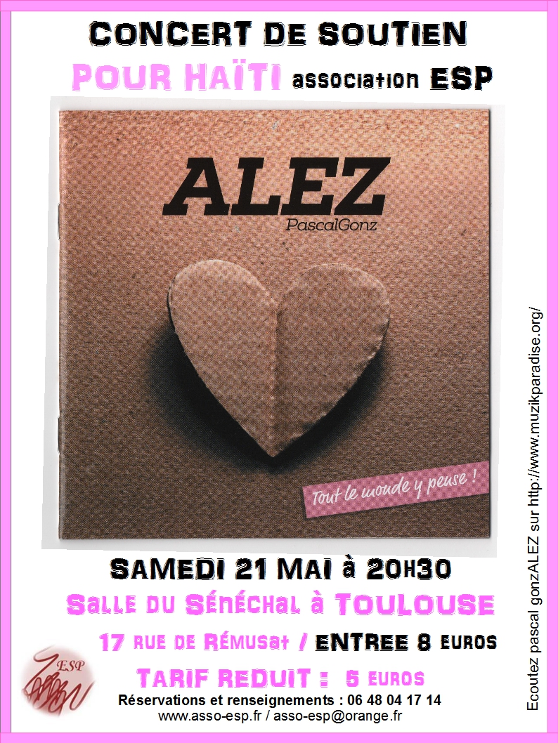 Affiche concert du 21 mai